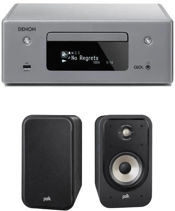 מערכת סטריאו Denon Ceol RCD-N11 + Polk Audio Signature S-15E