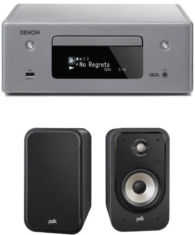 מערכת סטריאו Denon Ceol RCD-N12 + Polk Audio Signature S-15E
