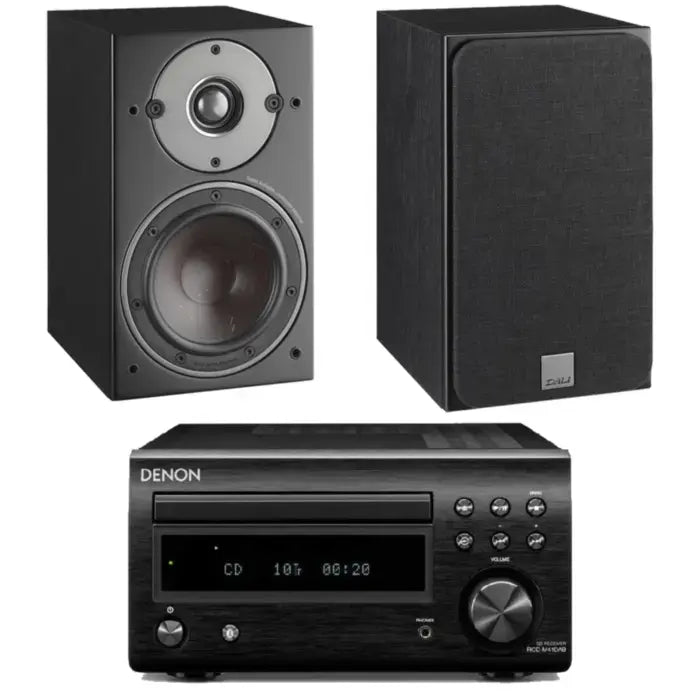 מערכת סטריאו Denon RCD-M41 + זוג רמקולים Dali Oberon 1