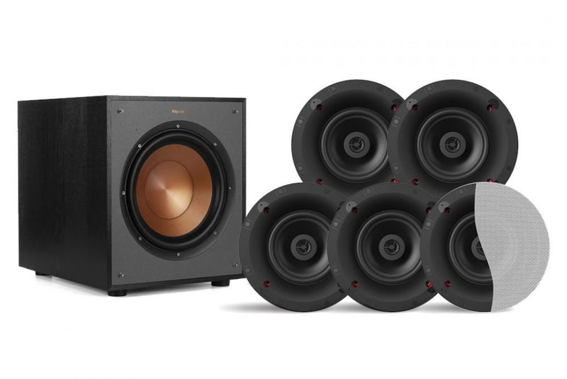 סט רמקולים Klipsch IC16 II x5 + Sub R101SW