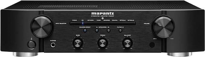 מערכת סטריאו Marantz PM6007 + קומפקט דיסק CD6007 + רמקולים B&W 607 S3