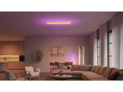 גוף תאורה philips Hue Datura Ceiling Light Rectangle - White