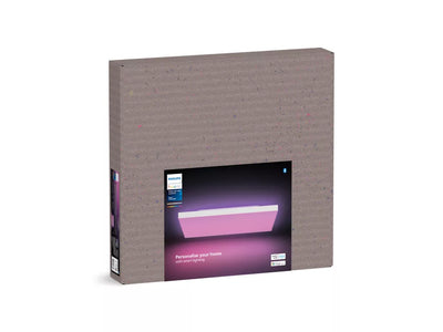 גוף תאורה philips Hue Datura Ceiling Light Square - White