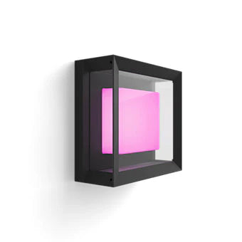 גוף תאורה philips Hue Econic Square Outdoor Wall Light 15W W&Color Ambiance