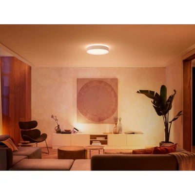 גוף תאורה philips Hue Enrave L Ceiling Lamp White Ambiance-White