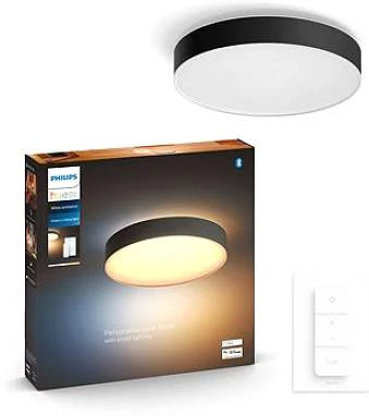 גוף תאורה philips Hue Enrave L Ceiling Lamp White Ambiance-Black