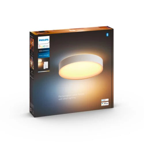 גוף תאורה philips Hue Enrave L Ceiling Lamp White Ambiance-White