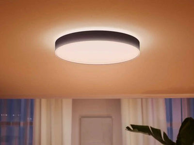 גוף תאורה philips Hue Enrave L Ceiling Lamp White Ambiance-Black