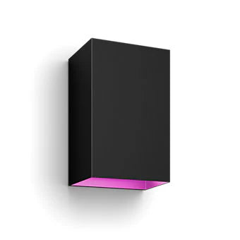 גוף תאורה philips Hue Resonate Outdoor Black Wall Light 8W W&Color Ambiance