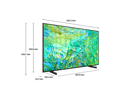 טלוויזיה "43 Samsung 4K-UHD 43CU8000