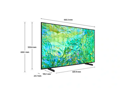 טלוויזיה "43 Samsung 4K-UHD 43DU8000