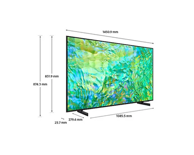 טלוויזיה "65 Samsung 4K UHD 65DU8000