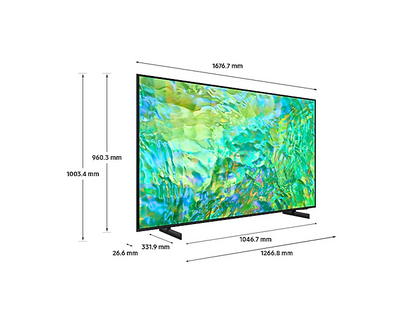 טלוויזיה "75 Samsung 4K-UHD 75CU8000