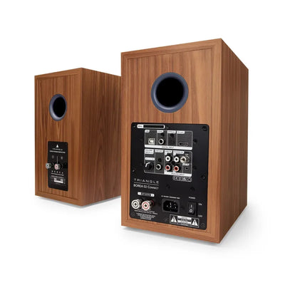 מערכת סטריאו Triangle BR02 Connect + פטיפון Audio Technica LPT50BTRW