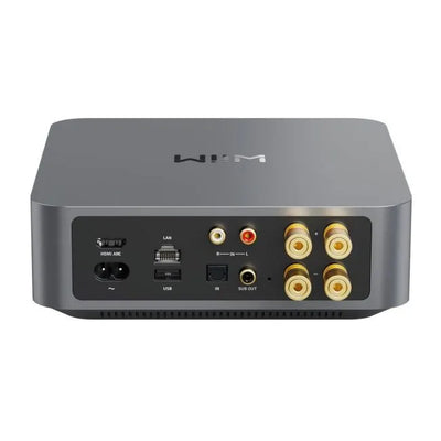 מערכת סטריאו WiiM Amp + Monitor Audio Climate 50