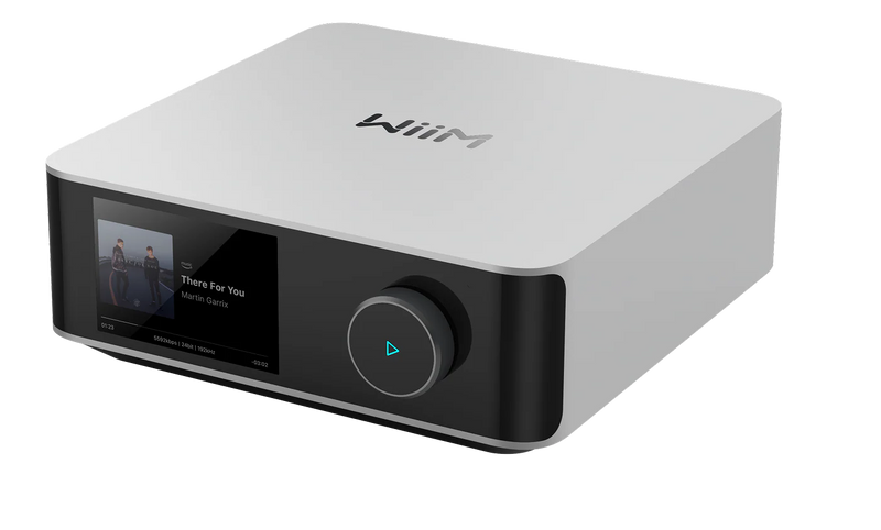 מגבר סטריאו כולל נגן מוזיקה מובנה WiiM Amp Ultra