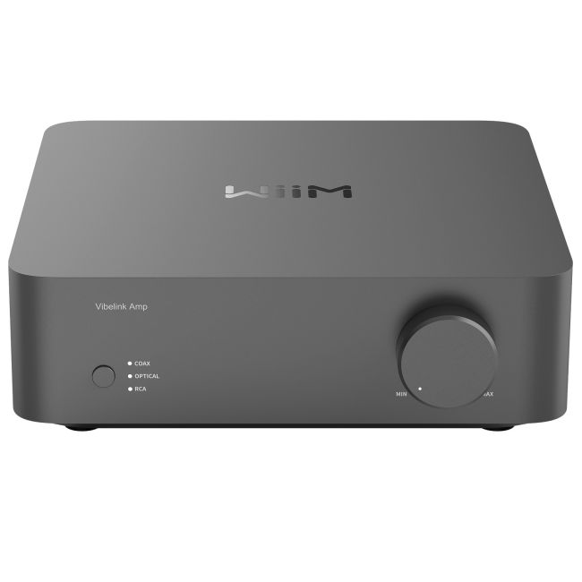 מערכת סטריאו Wiim Ultra Streamer + WiiM Vibelink Power Amp + רמקולים B&W 606 S3
