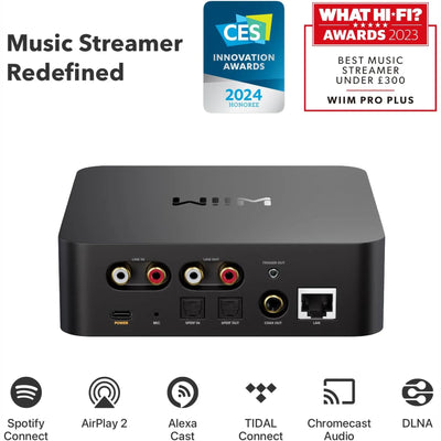 מערכת סטריאו Wiim Vibelink Power Amp + Wiim Pro Plus Streamer