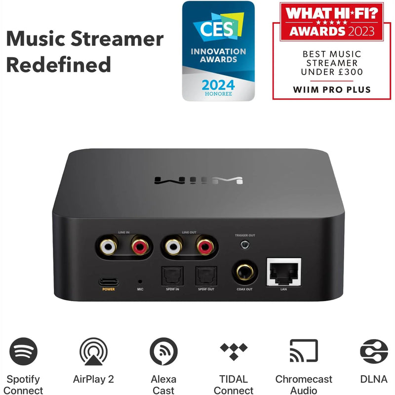 מערכת סטריאו Wiim Vibelink Power Amp + Wiim Pro Plus Streamer