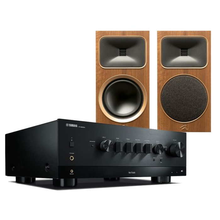 מערכת סטריאו Yamaha R-N800A + Martin Logan Foundation B2