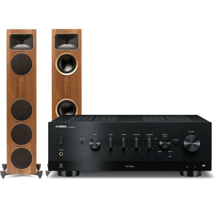 מערכת סטריאו Yamaha R-N800A + Martin Logan Foundation F1