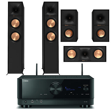 קולנוע ביתי Yamaha RX-V6A + Klipsch RF605FA HCM 5.0