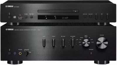 מערכת סטריאו Yamaha A-S501 + CD-S303 + Polk Audio S-50E