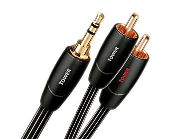 כבל אודיו AudioQuest 3.5mm-RCA Tower 2M