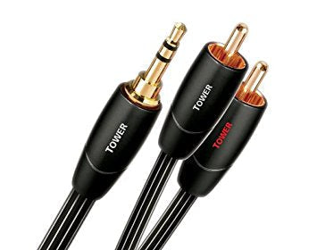 כבל אודיו AudioQuest 3.5mm-RCA Tower 5M